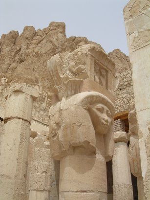 Columns at Hatshepsut's temple