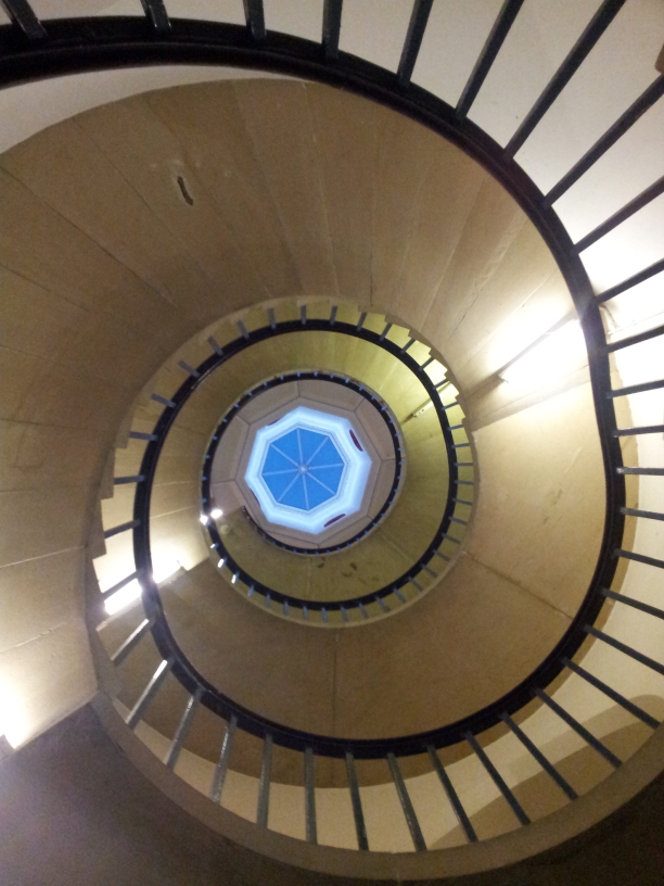 Spiral staircase, St John's College, Cambridge